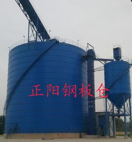 达坂城大型矿粉钢板库